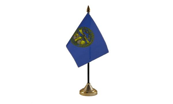 Nebraska Table Flags